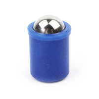 Plongeur à bille à ressort en acier inoxydable 440C, nylon PA66, PP, POM, haute capacité de charge, plongeur à bille à ressort en plastique