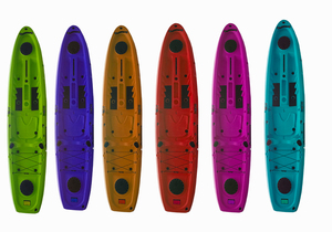 Vente d'usine Canoë de pêche pliable détachable à deux sections avec accessoires <span class=keywords><strong>Kayak</strong></span> de pêche à <span class=keywords><strong>coque</strong></span> <span class=keywords><strong>dure</strong></span> facile à transporter - Product Image 2