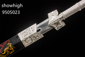 Espada Han Jian de Dragón Personalizable Unisex, Colección de Espadas de Juguete para Cosplay 9505023 - Product Image 4