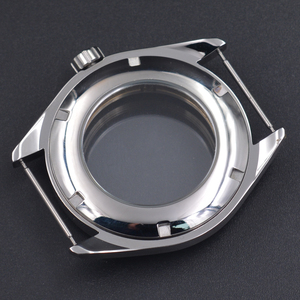 Montre mécanique <span class=keywords><strong>automatique</strong></span> en acier inoxydable, 41mm, argentée, compatible avec ETA 2836/2824 <span class=keywords><strong>Miyota</strong></span> 8205/8215 /<span class=keywords><strong>821A</strong></span> NH35 NH36 NH34 - Product Image 3