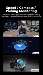 Xe máy GPS Navigation 5.5 inch không dây Carplay màn hình không thấm nước IP67 với DVR <span class=keywords><strong>TPMS</strong></span> - Product Image 4