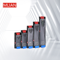 Transformador impermeable ultrafino de CA CC para interiores de 12V/24V, fuente de alimentación conmutada SMPs de 60W-500W para la industria de controladores de luz LED