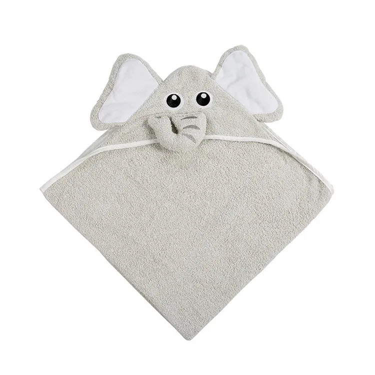 उच्च गुणवत्ता वाले बच्चे स्नान तौलिया कार्बनिक बांस कपास प्रत्यक्ष कारखाने की आपूर्ति ऑनलाइन दुकान बच्चे Hooded तौलिया नवजात कंबल