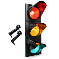 Feu de signalisation routière LED anti-poussière 200 mm 300 mm pour véhicules et piétons, idéal pour les projets en Moyen-Orient et en Asie du Sud-Est