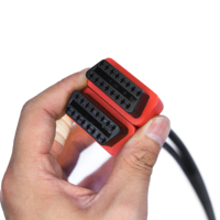 Cable de Extensión Divisor en Y OBD2 1 a 2 de 16 Pines para Escáner OBD2, Herramienta de Diagnóstico de Automóviles J1962, Diagnóstico de Vehículos OEM