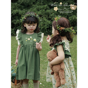 Robe <span class=keywords><strong>pour</strong></span> filles YOEHYAUL C2823, impression numérique personnalisée de haute qualité, robe en coton <span class=keywords><strong>pour</strong></span> bébé et <span class=keywords><strong>petite</strong></span> <span class=keywords><strong>fille</strong></span>, motif ours de <span class=keywords><strong>dessin</strong></span> <span class=keywords><strong>animé</strong></span> - Product Image 3
