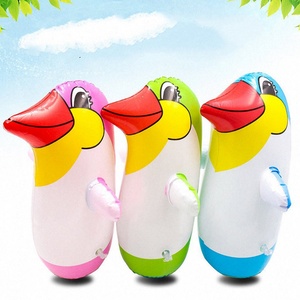 Jouet gonflable pour piscine, pingouin flottant pour la plage, bouée de natation - Product Image 3
