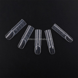 ปลายเล็บต่อทรงสี่เหลี่ยมยาวแบบฝรั่งเศส คุณภาพสูง แข็งแรง ทนทาน รูปทรงรัสเซีย ขนาดใหญ่<span class=keywords><strong>พ</strong></span>ิเศษ เบอร์ 00 ทรงสติลเลตโต้ - Product Image 6