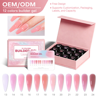 Composé d'extension d'ongles premium 150ml, auto-nivelant sans chaleur, sans HEMA ni TPO, gel hybride pour manucure, usage professionnel en salon, fabrication OEM, Polygel