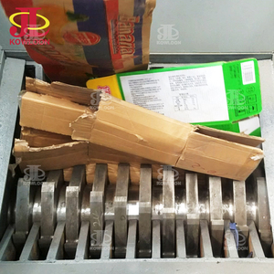 Thiết kế mới OCC chất thải giấy phế liệu carton nhựa Shredder tông Crusher - Product Image 4