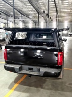Couverture de benne rigide en aluminium pour Toyota Tundra Ranger 2007-2021, installation sans perçage, coque de camping pour porte arrière pleine grandeur, Ute