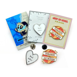 Mới Tạo Ra Nữ Mềm Men Kim Loại Tùy Chỉnh Ve Áo Pins Đơn Giản Độc Đáo Cà Phê Men Pin Cho Quần Áo - Product Image 4