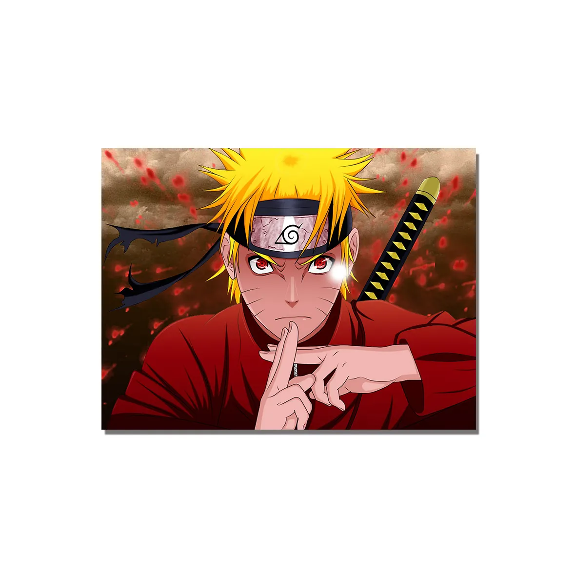 4 dimensioni 32 Design canvas Cartoon naruto immagini 3d stampa rotoli da parete poster set poster per gli appassionati di Anime Naruto