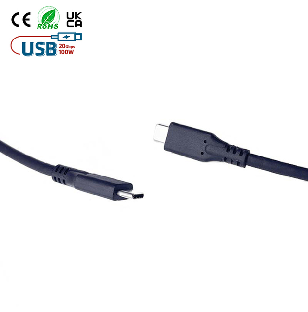PD 100W USB CType-C Fast Charging Data Cable White Bio Quick Charger Android  Mobile Phone Nylon Material Connectors Braid