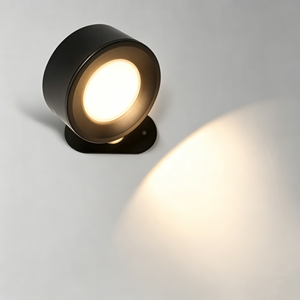 Lampe murale rechargeable à détecteur de mouvement, lumière fluorescente et CCT réglable – Solution d'éclairage pour la sécurité domestique et l'ambiance - Product Image 1