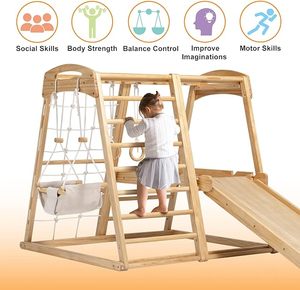 Juego de Gimnasio con Escalada Triángulo Arco Rampa Pickler Triángulo Escalador Interior Montessori Piklers Escalada Juguetes Triángulo Escalera - Product Image 5