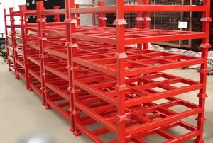 رفوف من الفولاذ الكربوني على شكل عوارض - سطح مجلفن مقاوم للصدأ ومتين، رفوف تخزين من <span class=keywords><strong>5</strong></span> طبقات - Product Image 2