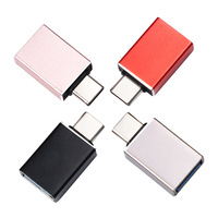 Adaptador OTG Tipo C Macho a USB 3.0 Hembra, Conector DC para Teléfono Móvil, Tableta, Sincronización de Datos, Cargador
