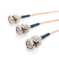 Câble coaxial BNC-JJ RG316 50Ω Mâle-Mâle avec connecteur BNC, longueur de ligne personnalisable