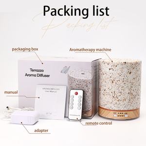 Ceramic Aroma Essential Oil Aroma Diffusers Decorative Essential Oil Diffuser Smart Remote Control Diffuser with <strong>UK</strong>/EU/US Plug - Product Image 5