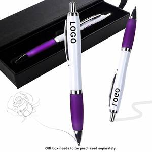 Factory Custom Promotional Student Push-Button Ballpoint Pen Bottle Pen for Cross-Border Conference Signing Pen for Meeting - Product Image 3