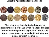 Semoir manuel 2 rangs pour légumes (céleri, épinards, coriandre, oignons verts) et petites graines – Machine à semer les carottes