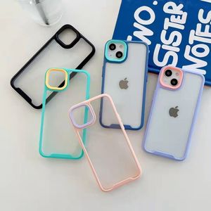 Pour <span class=keywords><strong>Samsung</strong></span> Galaxy M53 M33 <span class=keywords><strong>5G</strong></span> M23 F23 A32 <span class=keywords><strong>5G</strong></span> <span class=keywords><strong>S20</strong></span> <span class=keywords><strong>FE</strong></span> Armor contraste couleur transparence clair militaire antichoc coques de téléphone portable - Product Image 1