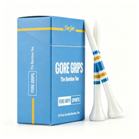 Boîte à cigarettes incassable en métal, sacs en plastique pour machine à fabriquer des tees de golf magnétiques verts, emballage personnalisé pour chapeaux