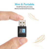 Offre Spéciale 2.4GHz 300Mbps Adaptateur réseau WiFi USB sans fil RTL8192EU Mini récepteur Dongle Wifi