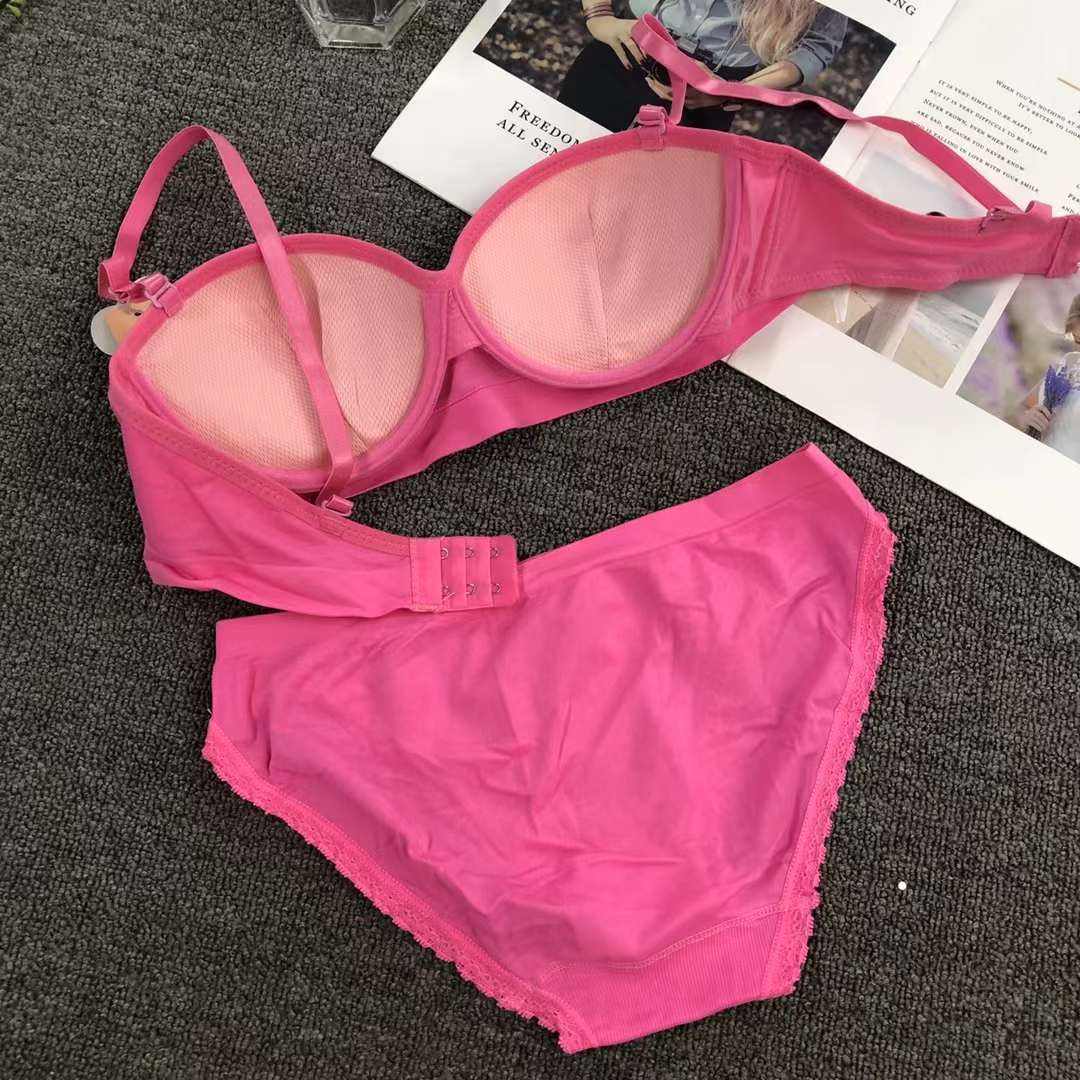 Wholesale Cheap Price Lace Lingerie Bra and Panty Set Female Underwear Bra Sets for Sexy Women