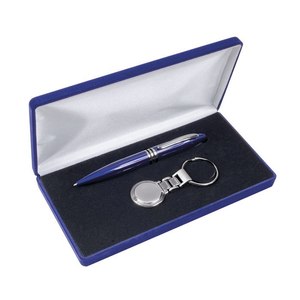 Set di Penna a Sfera e Portachiavi, Regalo Aziendale - Product Image 1