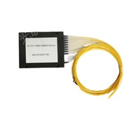 Multiplexeur DWDM Mini PLC 1x8 1x16 1x2 1x4 SC APC/UPC, Répartiteur de Faisceau Optique Monomode avec Connecteur SC, Mini-Module ISEELINK PLC