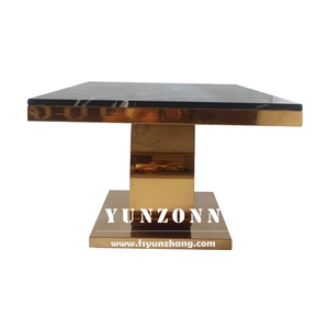 Base de cercles de taille personnalisée <span class=keywords><strong>table</strong></span> <span class=keywords><strong>d</strong></span>'<span class=keywords><strong>appoint</strong></span> de luxe en pierre naturelle argentée ou dorée <span class=keywords><strong>table</strong></span> de salon centre à café en métal centro - Product Image 6