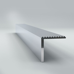 Profilo <span class=keywords><strong>Antiscivolo</strong></span> per Gradini in Alluminio con Inserto in Gomma - Product Image 5