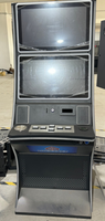 Machine de jeu d'adresse populaire aux États-Unis, double écran tactile, avec panneau à 10 boutons, chargement sans fil et emplacement pour bouteille