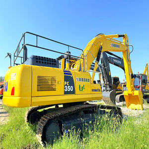 Excavatrice sur chenilles d'occasion Komatsu PC350 350 de haute qualité en bon état à vendre - Product Image 1