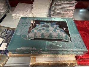 <span class=keywords><strong>Set</strong></span> <span class=keywords><strong>Copriletto</strong></span> Personalizzato per Letto Singolo, <span class=keywords><strong>Matrimoniale</strong></span>, Queen e King Size, <span class=keywords><strong>Set</strong></span> Copripiumino Personalizzato per Casa e Matrimonio, <span class=keywords><strong>Set</strong></span> Biancheria da Letto Jacquard Color Champagne - Product Image 5