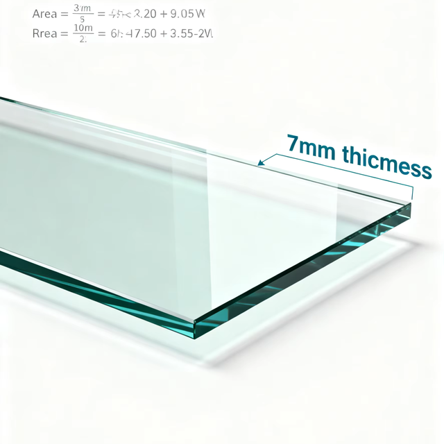 7mm Heavy Duty Tempered Glass CE Approved Meet Industry Standards Impact Resistant for Commercial Building and Exhibition Halls