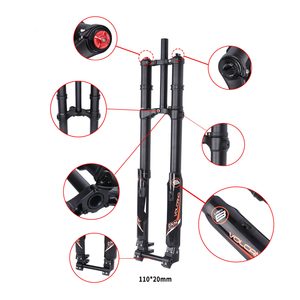 Dnm USD-8S 8N Xe máy điện đôi vai phía trước ngã ba Enduro xe đạp phía trước ngã ba du lịch 203mm xe đạp leo núi DH FR - Product Image 5