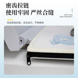 Toilet Seat Cover Washable Waterproof PU Leather Backing Four Seasons Use - Product Image 5