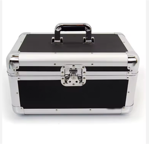 Boîte de rangement pour 120 disques vinyles de 7 pouces, noire - Product Image 5