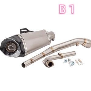 <span class=keywords><strong>Silencieux</strong></span> de tuyau d'échappement modifié pour <span class=keywords><strong>moto</strong></span> pour MSX125 section avant MSX125 tuyau d'échappement GROM125 - Product Image 5