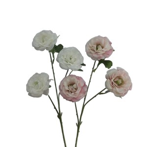 Fleurs de pivoine en soie Junheyuan, branche unique, décorations de plafond pour mariage - Product Image 5