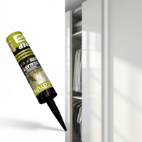 Vente directe usine – Mastic silicone certifié A+ français, faible odeur, à base d'alcool, pour l'étanchéité des bords de placards et des murs