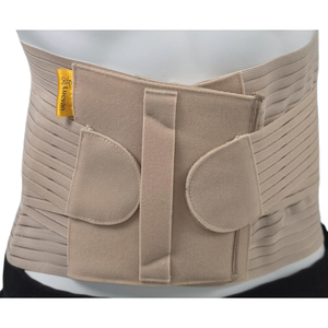 Supporto Lumbosacrale Luoyan S M L XL in Tessuto Traspirante Multistrato con Struttura in Acciaio e Plastica per Alleviare il Dolore alla Schiena e Correggere la Postura - Product Image 1