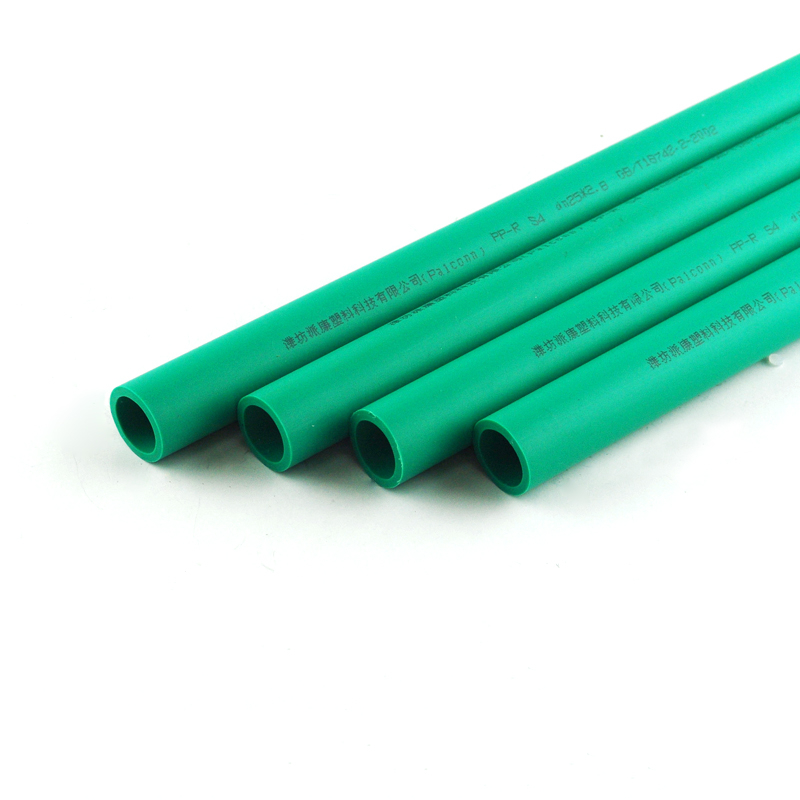 Стандарт DIN 8077/8088 PN10 25*2,3 мм, труба PPR белого/зеленого цвета и фитинг для горячей и холодной воды от производителя