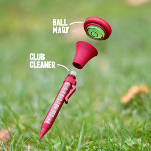 LM LM25528 Herramienta Multifuncional 6 en 1 para Golf: Limpiador de Tees, Medidor de Altura de Bandera, Marcador de Pelota Integrado para Putt - Product Image 3