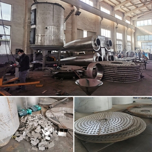 Système de séchage continu à disques multicouches pour la déshumidification des granulés chimiques de résine de titane et d'alumine conductrice - Product Image 5