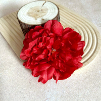 Bunga Peony Sutra Buatan 15cm Grosir, Kepala Bunga Peony Multi Warna untuk Dekorasi Vas Rangkaian Bunga Pernikahan DIY