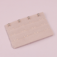 Aksesoris Pakaian Dalam Wanita, Pengait dan Pengunci Bra Persegi Panjang yang Tahan Lama, Bahan Nylon/Spandex